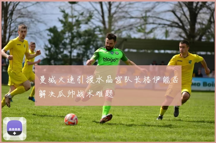 曼城火速引援水晶宫队长格伊能否解决瓜帅战术难题